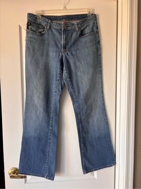 Polo Ralph Lauren Kelly Bootcut Jeans women’s sz 14 medium wash denim 30 length